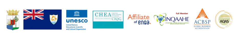 AAC international recognition, membership, and affiliation logos